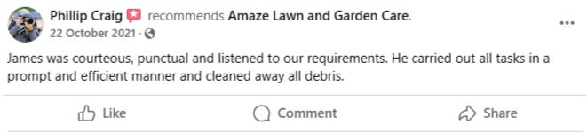 Amaze Facebook Review